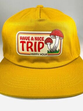 Happy Hour Have a Nice Trip SnapBack hat  NWOT